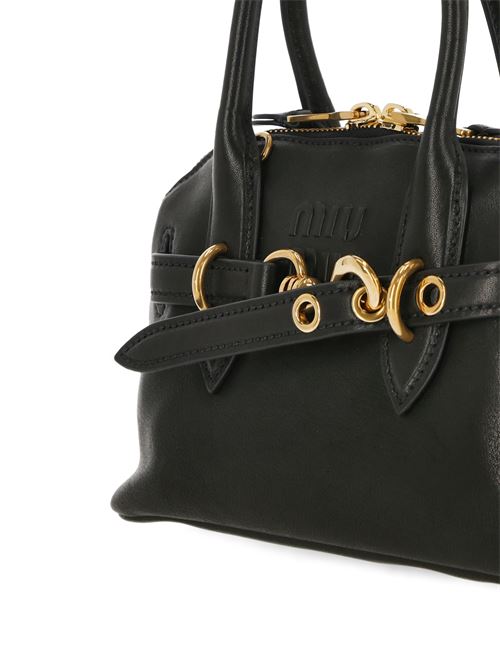 Black two-way bag MIU MIU | 5BB1692BBLF0002